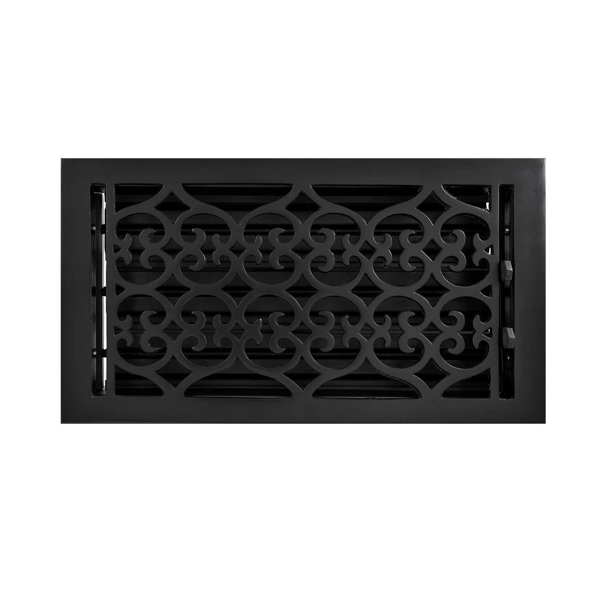 Black Cast Iron Floor Register C7779