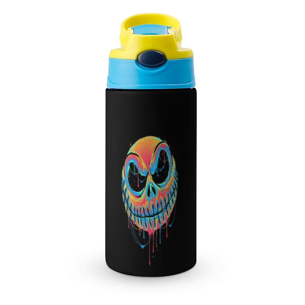 Insulated Stainless Steel Water Bottle with Straw F460418