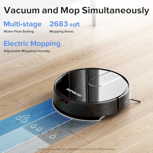 Robot Vacuum and Mop Combo with 4000Pa Suction J6047