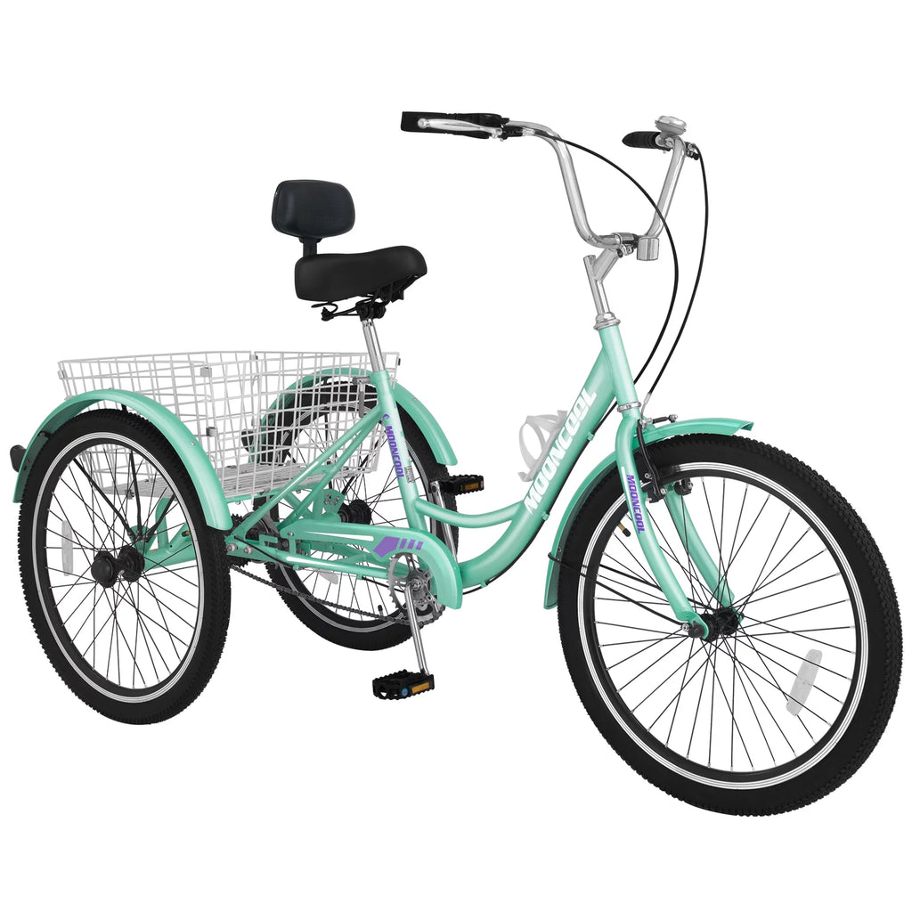 24 Single Speed Tricycle with Large Basket I446057