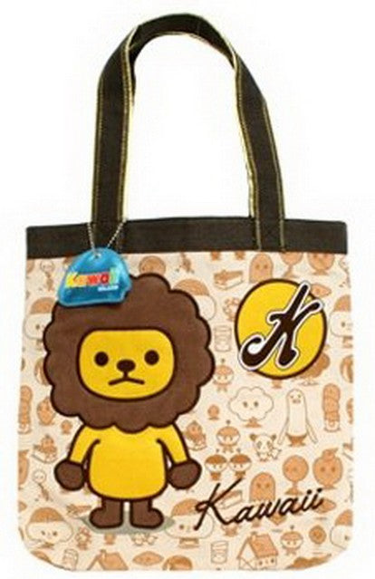 Kawaii Lion Tote Bag K120631