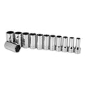 3/8 in. Drive Metric Semi-Deep Socket 12-Piece I641157
