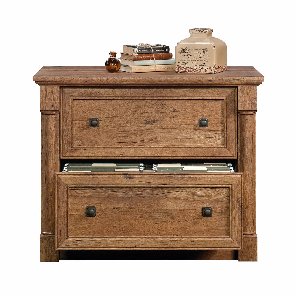 Vintage Oak Finish Lateral File V313797