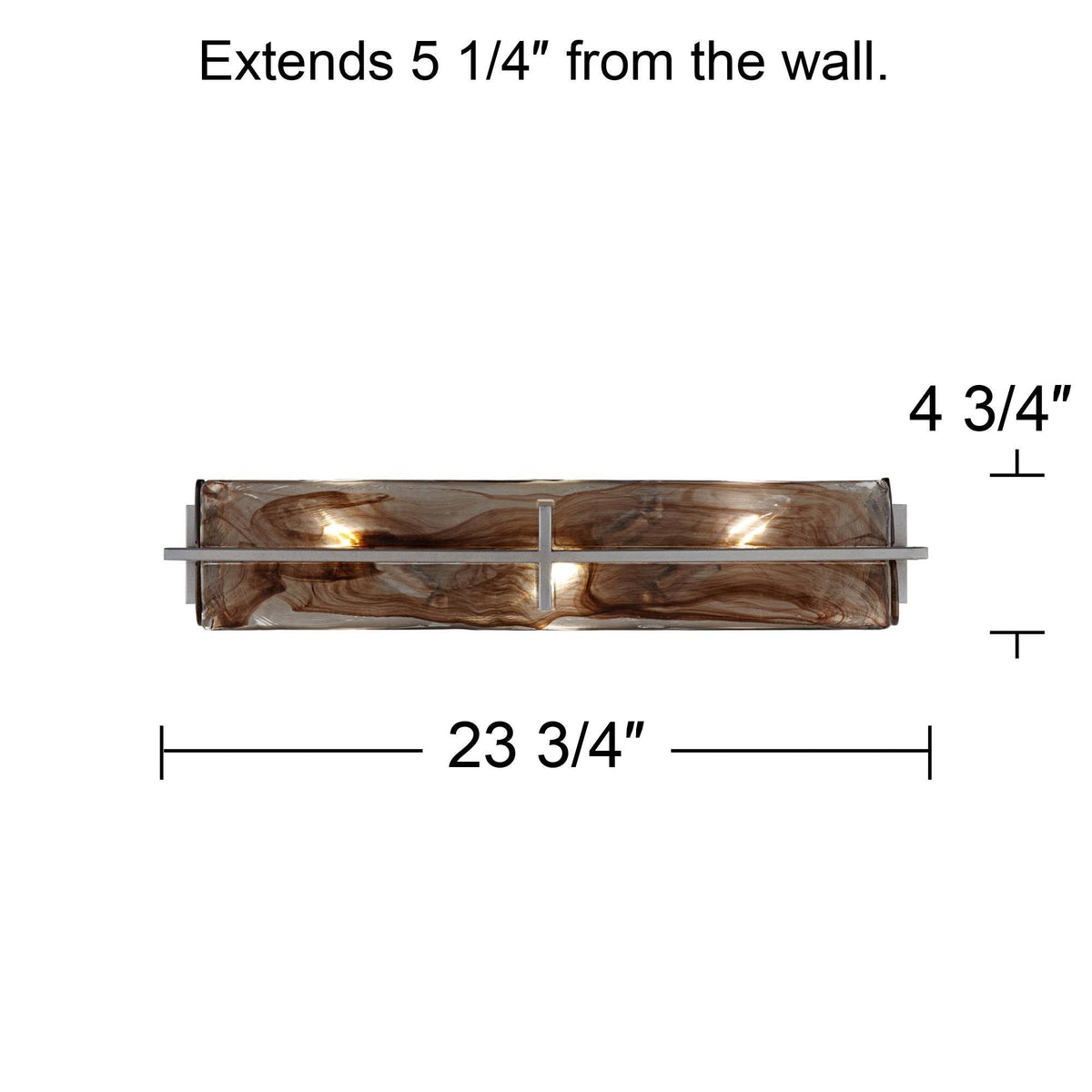Art Glass Vanity Light T833