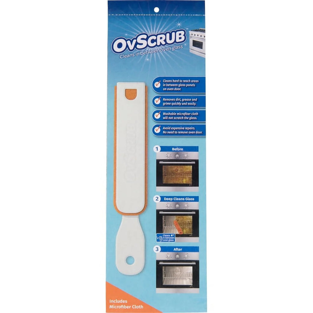 Oven Glass Cleaner with Microfiber Cloth C348471