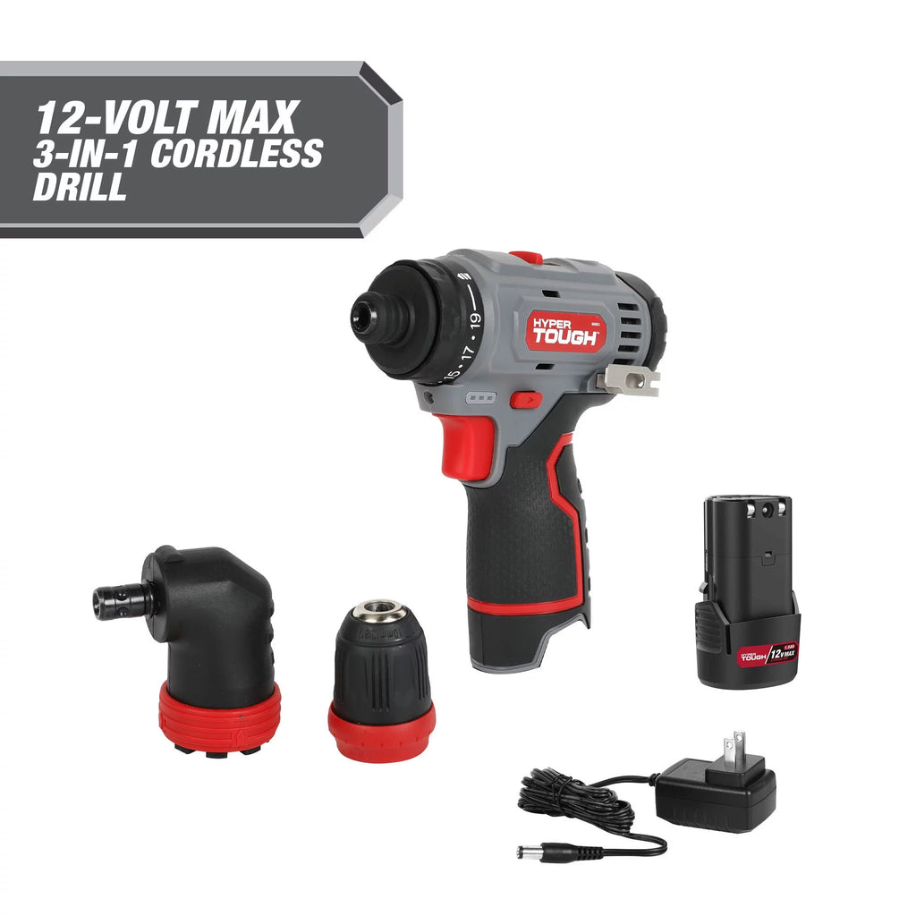 12-Volt Cordless 3 in 1 Drill B257