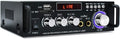Bluetooth 5.0 Stereo Audio Amplifier Receiver with USB, SD Card, FM Radio, Remote Control U448029