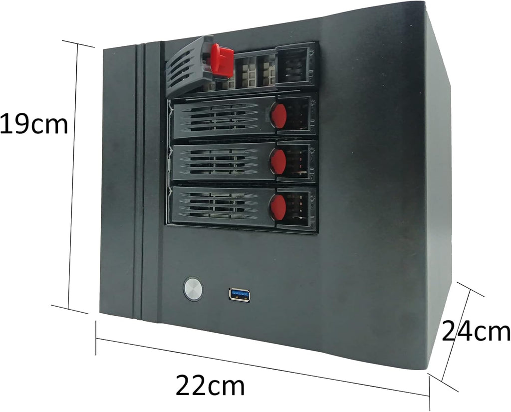4 Bay NAS Case with Hot Swap Backplane O901729