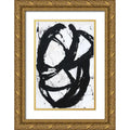 Gold Ornate Wood Framed Art Print H994